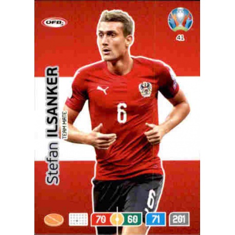 Stefan Ilsanker Austria 41 Adrenalyn XL Euro 2020