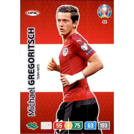 Michael Gregoritsch Austria 44 Adrenalyn XL Euro 2020