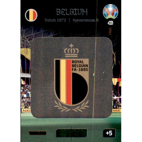 Team Logo Belgium 46 Adrenalyn XL Euro 2020
