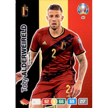 Toby Alderweireld Belgium 48 Adrenalyn XL Euro 2020