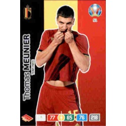 Thomas Meunier Belgium 51 Adrenalyn XL Euro 2020