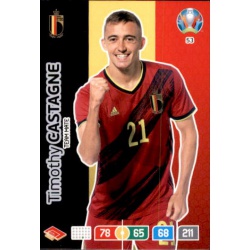 Timothy Castagne Belgium 53 Adrenalyn XL Euro 2020