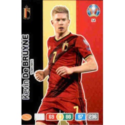 Kevin de Bruyne Belgium 54 Adrenalyn XL Euro 2020