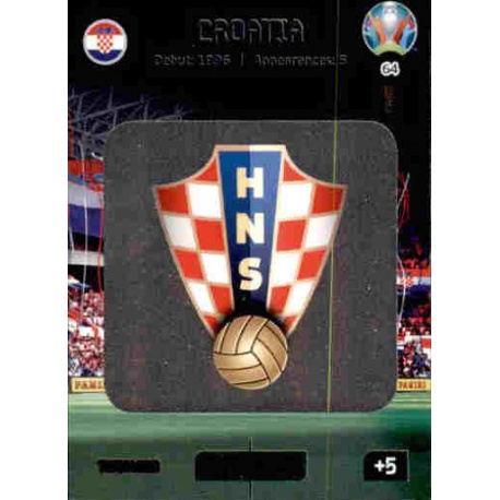 Team Logo Croatia 64 Adrenalyn XL Euro 2020