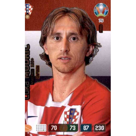 Luka Modrić Captain Croatia 75 Adrenalyn XL Euro 2020