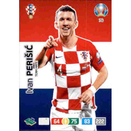 Ivan Perišić Croatia 76 Adrenalyn XL Euro 2020