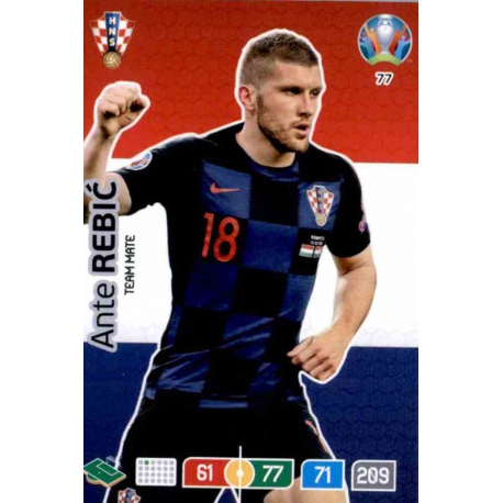 Ante Rebić Croatia 77 Adrenalyn XL Euro 2020