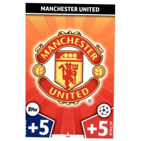 Escudo Manchester United 145 Match Attax Champions 2017-18