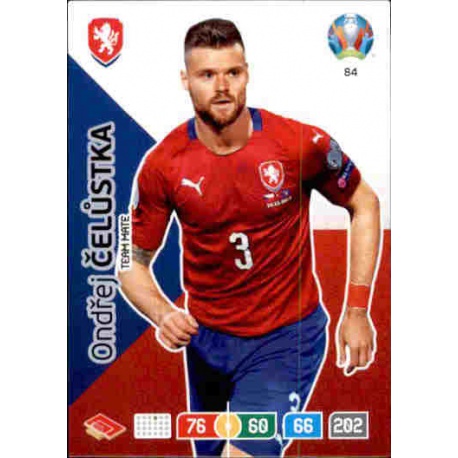 Ondrej Čelustka Czech Republic 84 Adrenalyn XL Euro 2020