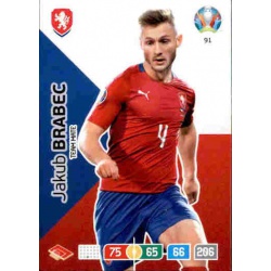 Jakub Brabec Czech Republic 91 Adrenalyn XL Euro 2020