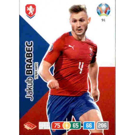 Jakub Brabec Czech Republic 91 Adrenalyn XL Euro 2020