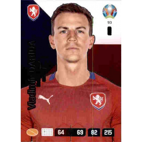Panini Adrenalyn XL UEFA Euro EM 2020 Captain Karte Nr 93 Vladimir Darida
