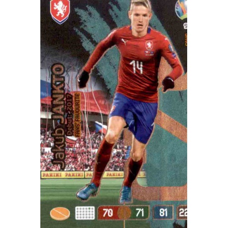 Jakub Jankto Fans’ Favourite Czech Republic 96 Adrenalyn XL Euro 2020