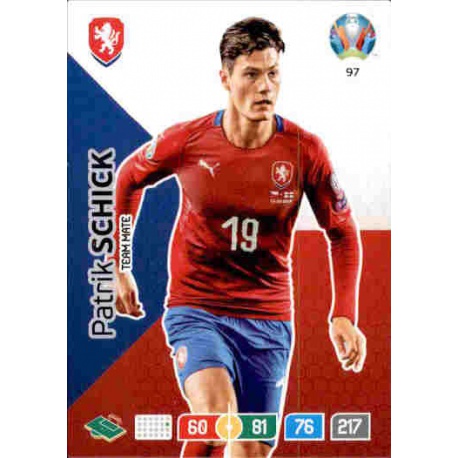 Patrik Schick Czech Republic 97 Adrenalyn XL Euro 2020