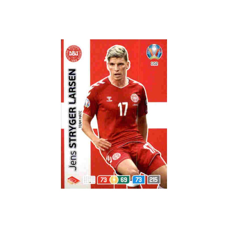 Sticker 260 Jens Stryger Larsen Panini WM 2018 World Cup Russia Dänemark 