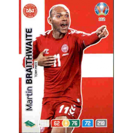 Martin Braithwaite Denmark 112 Adrenalyn XL Euro 2020