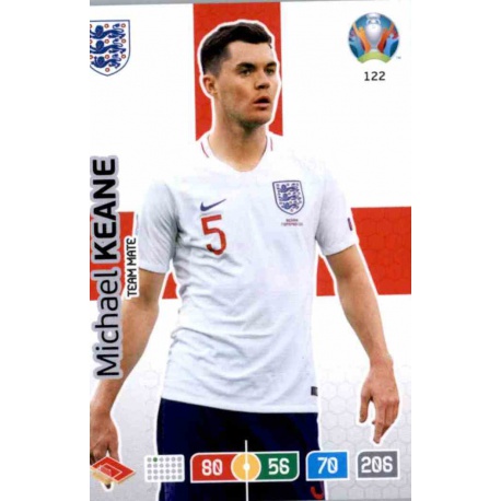 Michael Keane England 122 Adrenalyn XL Euro 2020