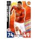 Chris Smalling Manchester United 149 Match Attax Champions 2017-18