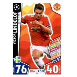 Victor Lindelöf Manchester United 150 Match Attax Champions 2017-18