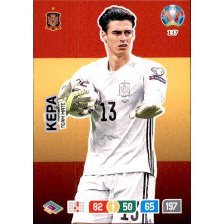 Kepa Spain 137 Adrenalyn XL Euro 2020