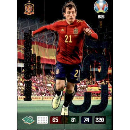 Mikel Oyarzabal Wonderkid Spain 142 Adrenalyn XL Euro 2020