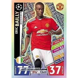Eric Bailly - Defensive Dynamo Manchester United 151 Match Attax Champions 2017-18