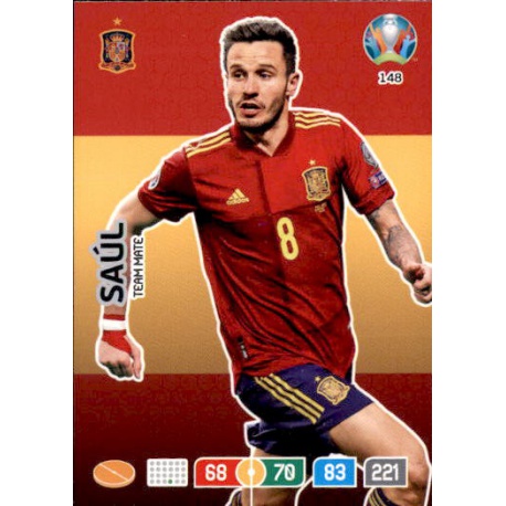 Saúl Spain 148 Adrenalyn XL Euro 2020