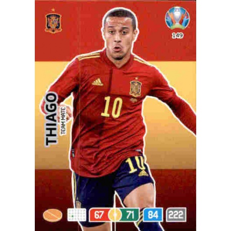 Thiago Spain 149 Adrenalyn XL Euro 2020