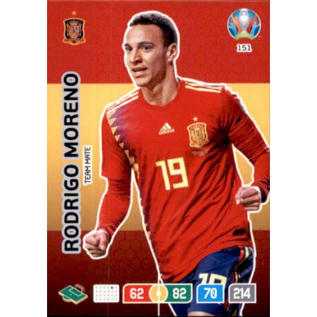 Rodrigo Moreno Spain 151 Adrenalyn XL Euro 2020