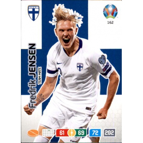 Fredrik Jensen Finland 162 Adrenalyn XL Euro 2020