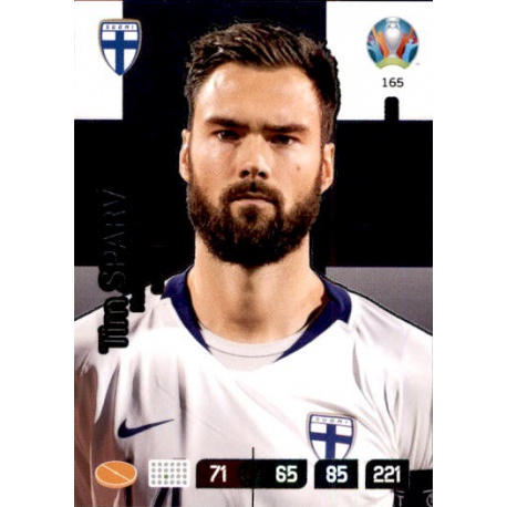 Tim Sparv Captain Finland 165 Adrenalyn XL Euro 2020