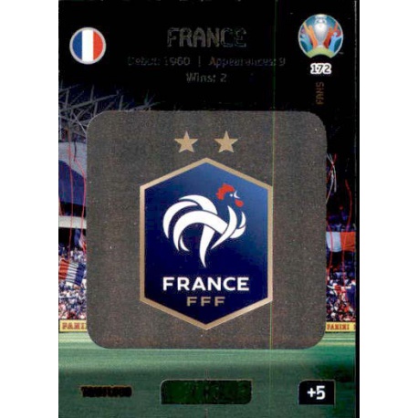 Team Logo France 172 Adrenalyn XL Euro 2020