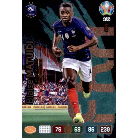 Blaise Matuidi Fans’ Favourite France 186 Adrenalyn XL Euro 2020