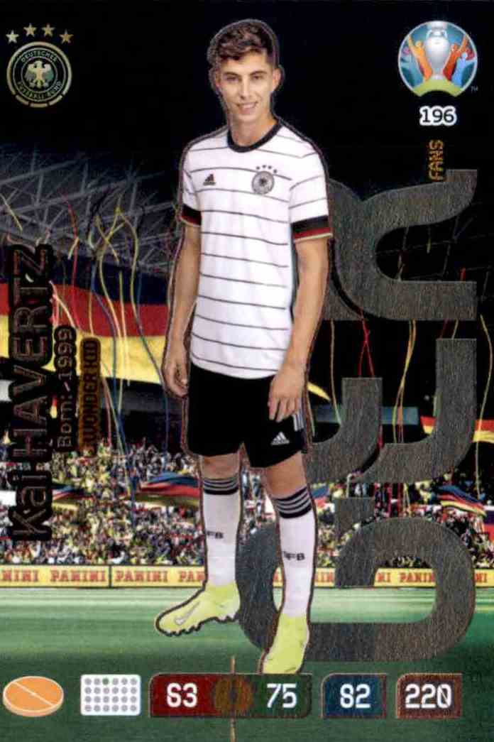 Panini EM EURO 2020 Tournament 2021 Sticker 618 Deutschland Kai Havertz 