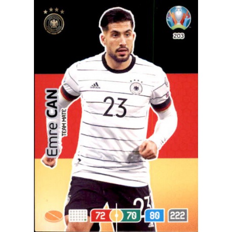 Emre Can Germany 203 Adrenalyn XL Euro 2020