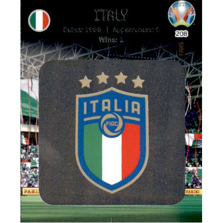 Team Logo Italy 208 Adrenalyn XL Euro 2020