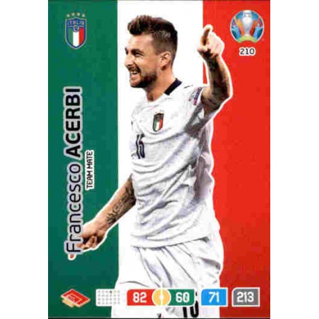 Francesco Acerbi Italy 210 Adrenalyn XL Euro 2020