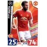 Juan Mata Manchester United 158 Match Attax Champions  2017-18