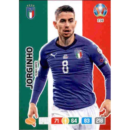 Jorginho Italy 216 Adrenalyn XL Euro 2020