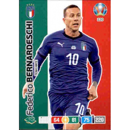 Federico Bernardeschi Italy 220 Adrenalyn XL Euro 2020