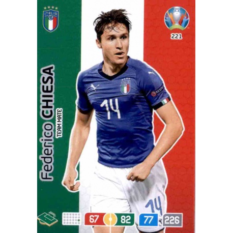 Federico Chiesa Italy 221 Adrenalyn XL Euro 2020