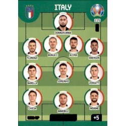 Line-Up Italy 225 Adrenalyn XL Euro 2020