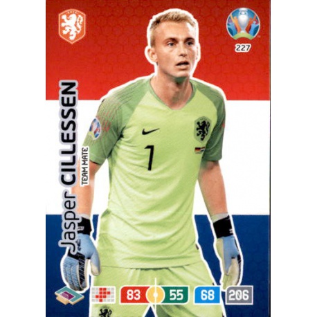 Jasper Cillessen Netherlands 227 Adrenalyn XL Euro 2020