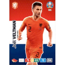 Joel Veltman Netherlands 231 Adrenalyn XL Euro 2020