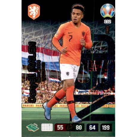 Donyell Malen Wonderkid Netherlands 232 Adrenalyn XL Euro 2020