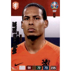 Virgil van Dijk Captain Netherlands 237 Adrenalyn XL Euro 2020