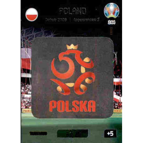 Team Logo Poland 244 Adrenalyn XL Euro 2020