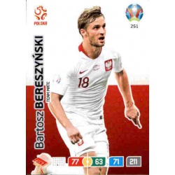 Bartosz Bereszyński Poland 251 Adrenalyn XL Euro 2020