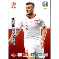 Arkadiusz Reca Poland 252 Adrenalyn XL Euro 2020