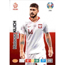Mateusz Klich Poland 256 Adrenalyn XL Euro 2020